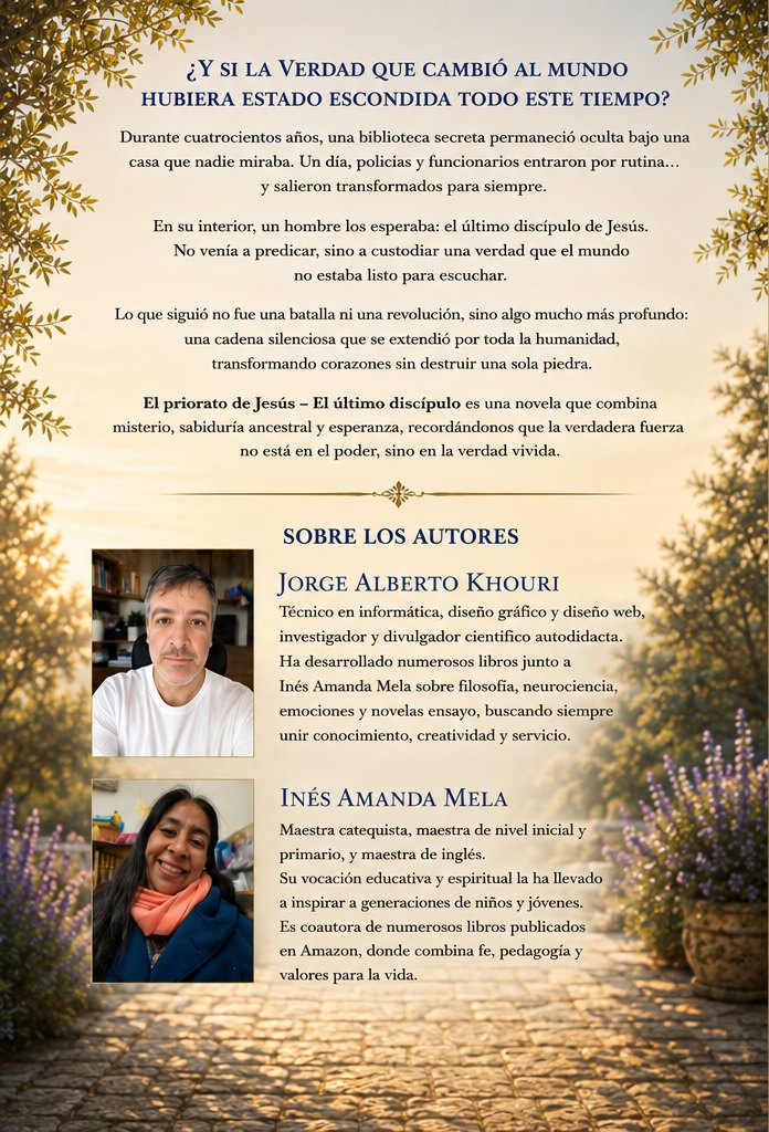 Contratapa de El priorato de Jesús