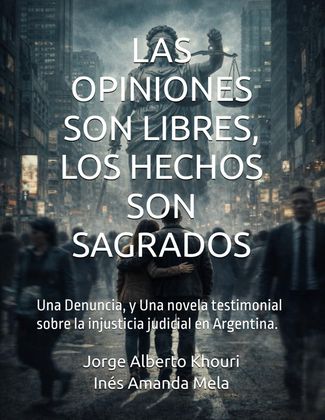 Tapa de Las opiniones son libres, los hechos son sagrados